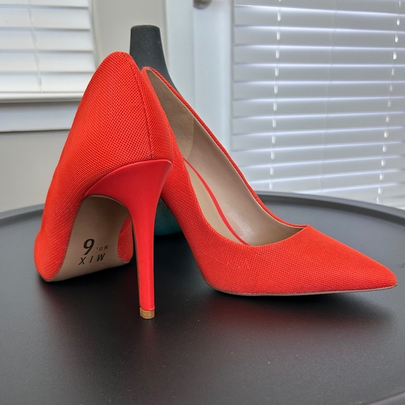 Women’s Orange High Heels (Size 9)🧡 - Picture 1 of 6